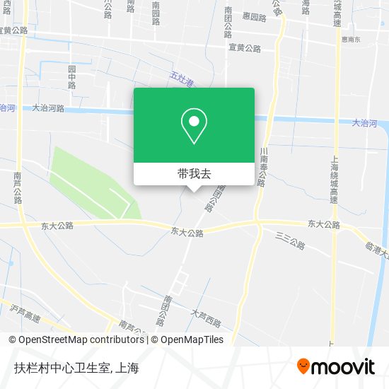 扶栏村中心卫生室地图