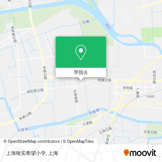 上海唯实希望小学地图
