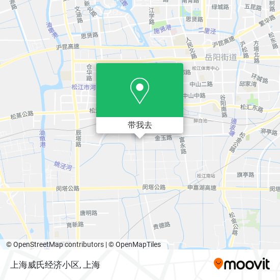 上海威氏经济小区地图