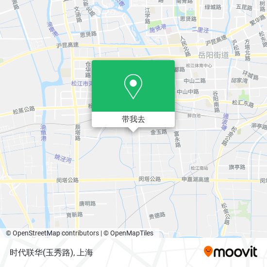 时代联华(玉秀路)地图