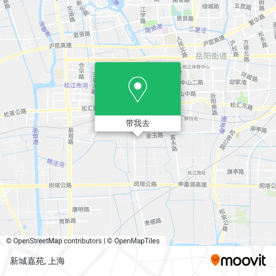新城嘉苑地图