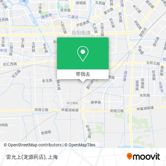 雷允上(龙源药店)地图