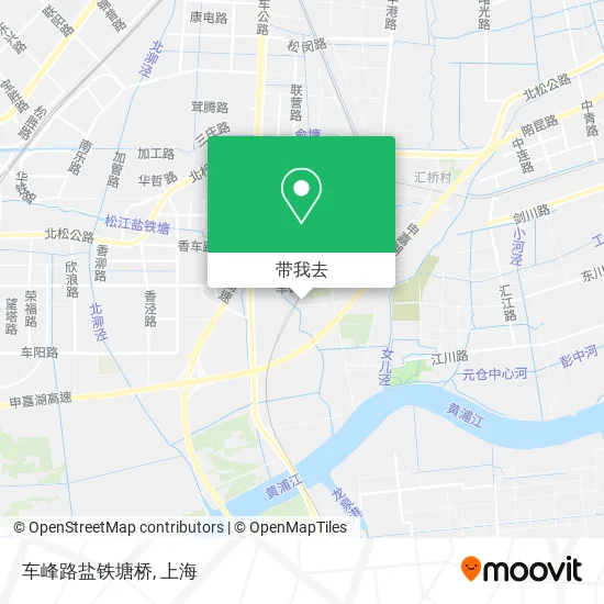车峰路盐铁塘桥地图