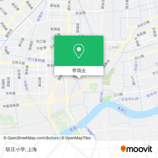 联庄小学地图