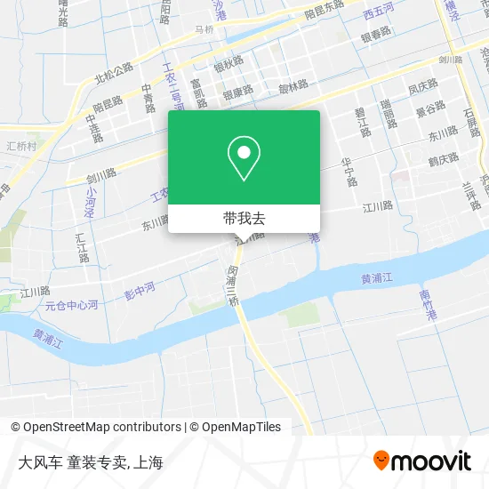 大风车 童装专卖地图