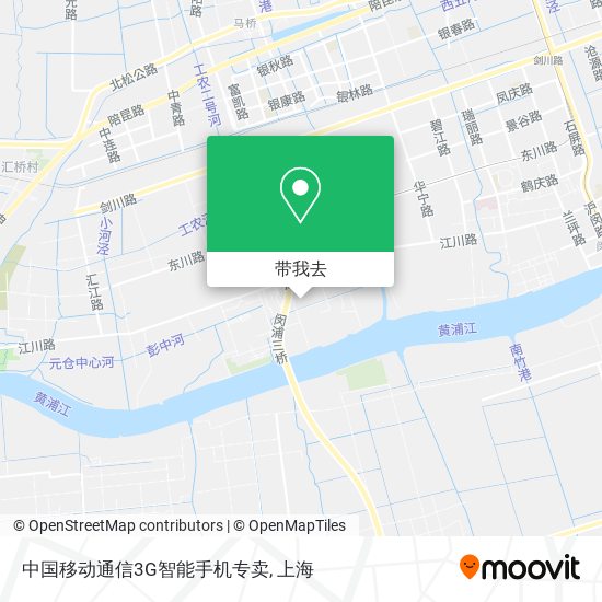 中国移动通信3G智能手机专卖地图