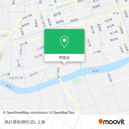 风行茶饮(闵行店)地图