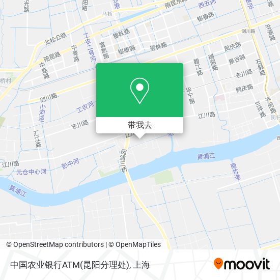 中国农业银行ATM(昆阳分理处)地图