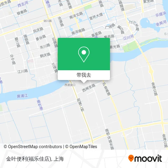 金叶便利(福乐佳店)地图