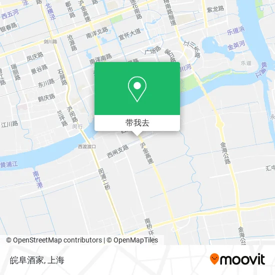 皖阜酒家地图