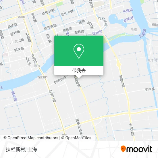 扶栏新村地图