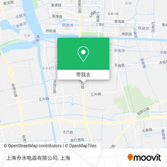 上海舟水电器有限公司地图
