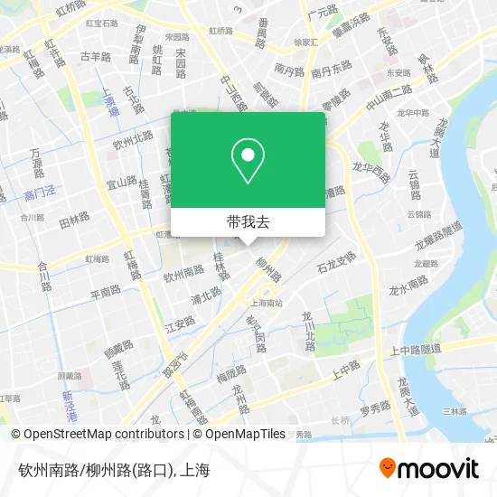 钦州南路/柳州路(路口)地图