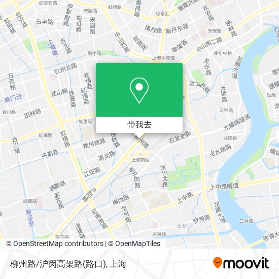 柳州路/沪闵高架路(路口)地图