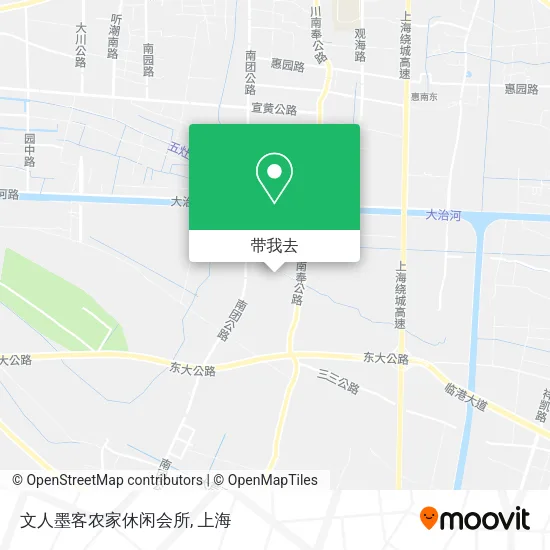 文人墨客农家休闲会所地图