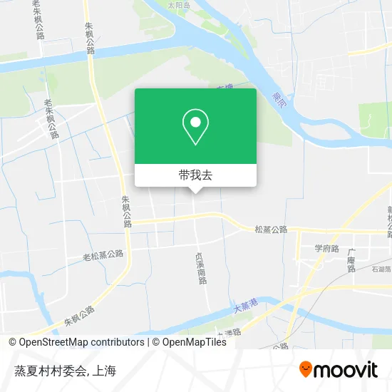 蒸夏村村委会地图