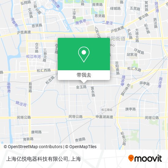 上海亿悦电器科技有限公司地图