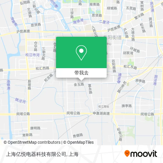 上海亿悦电器科技有限公司地图