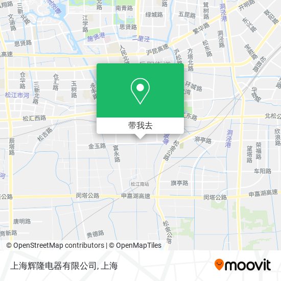 上海辉隆电器有限公司地图