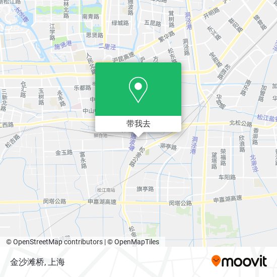 金沙滩桥地图