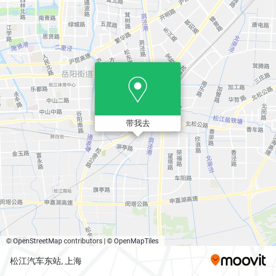 松江汽车东站地图