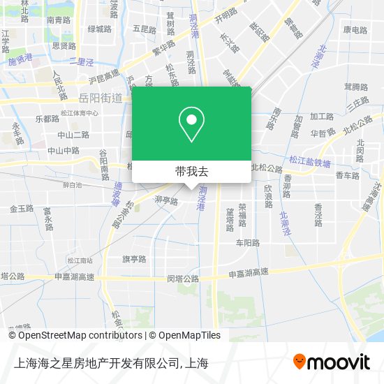上海海之星房地产开发有限公司地图