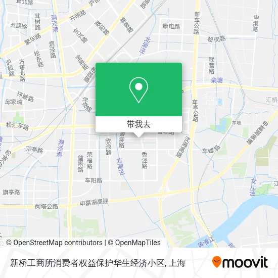 新桥工商所消费者权益保护华生经济小区地图