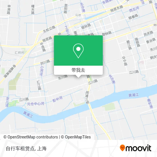 自行车租赁点地图