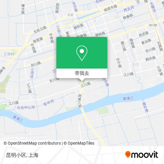 昆明小区地图