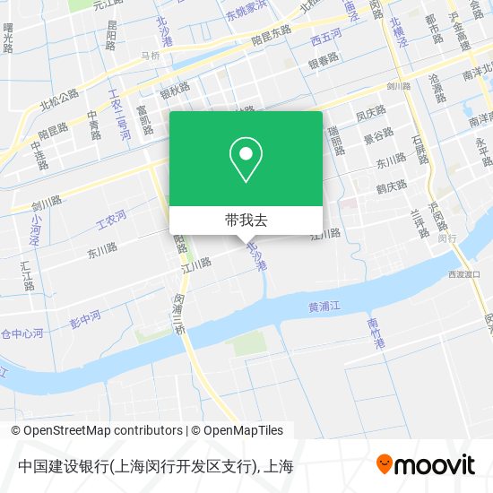 中国建设银行(上海闵行开发区支行)地图