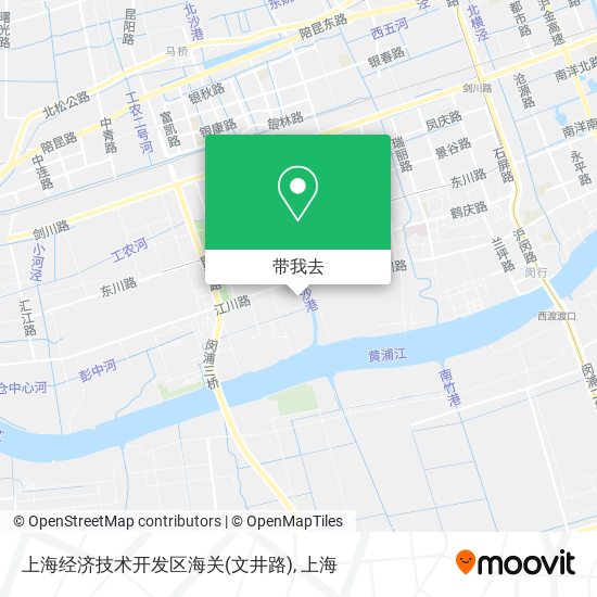 上海经济技术开发区海关(文井路)地图