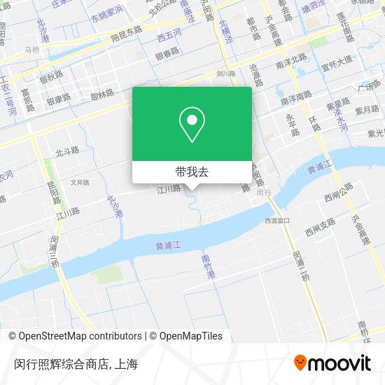 闵行照辉综合商店地图