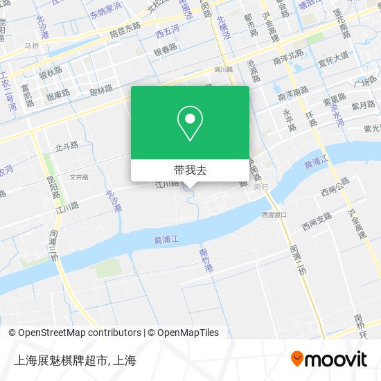 上海展魅棋牌超市地图