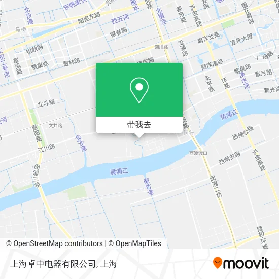 上海卓中电器有限公司地图