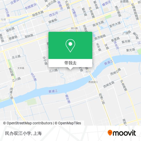 民办双江小学地图