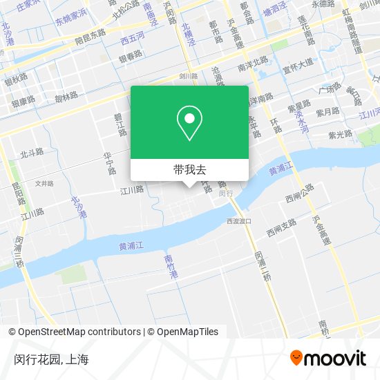 闵行花园地图
