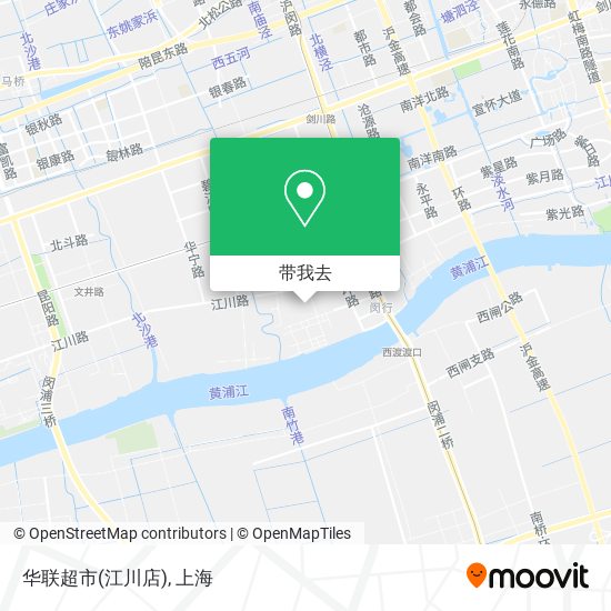 华联超市(江川店)地图