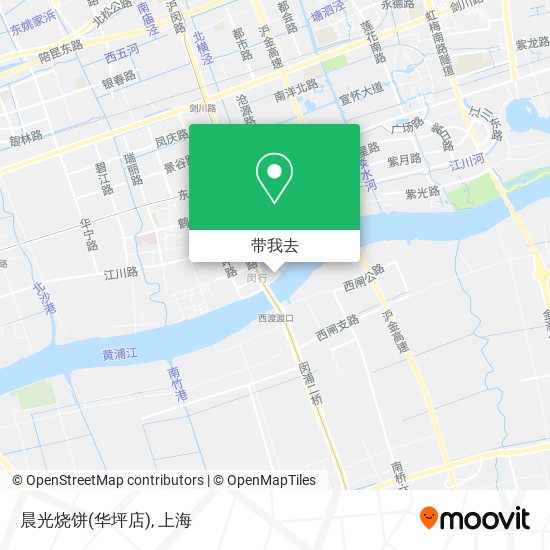 晨光烧饼(华坪店)地图