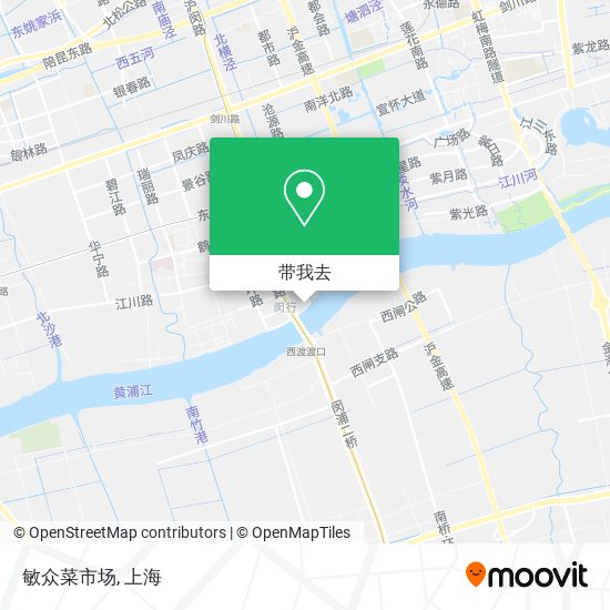 敏众菜市场地图