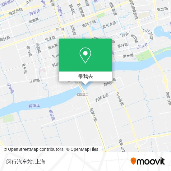 闵行汽车站地图
