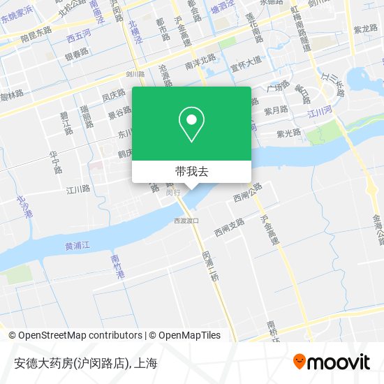 安德大药房(沪闵路店)地图