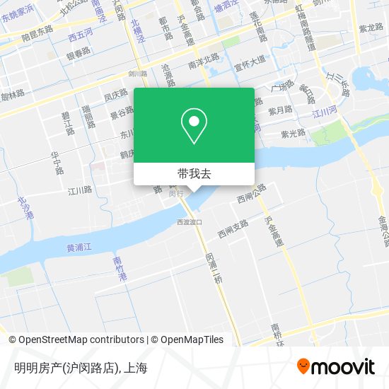 明明房产(沪闵路店)地图