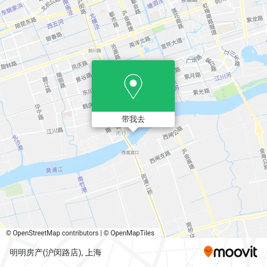 明明房产(沪闵路店)地图