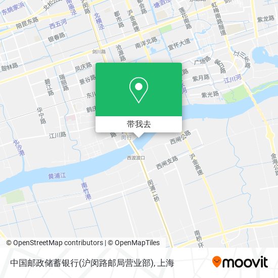 中国邮政储蓄银行(沪闵路邮局营业部)地图