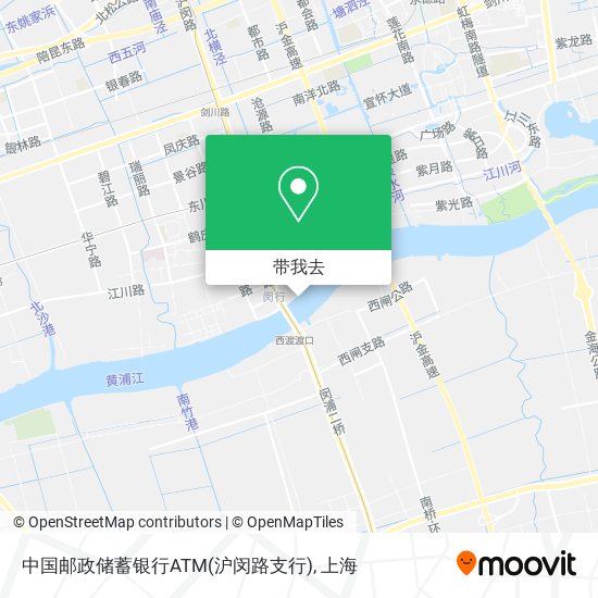 中国邮政储蓄银行ATM(沪闵路支行)地图
