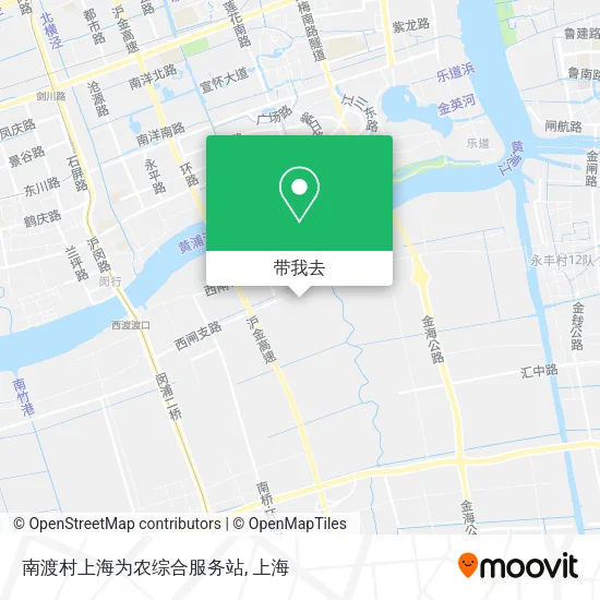 南渡村上海为农综合服务站地图