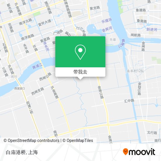 白庙港桥地图