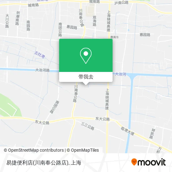 易捷便利店(川南奉公路店)地图