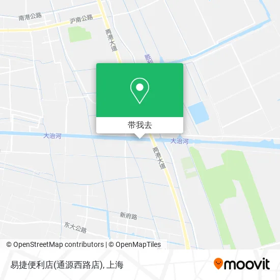 易捷便利店(通源西路店)地图