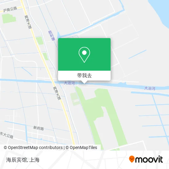 海辰宾馆地图